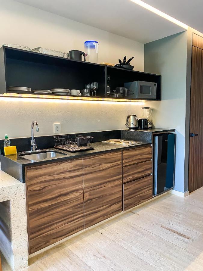 Big Studio At Kaab By The Beach With Roof Top Pool, Sauna And Jacuzzi Near Paseo Del Carmen Mall Playa del Carmen Exterior foto