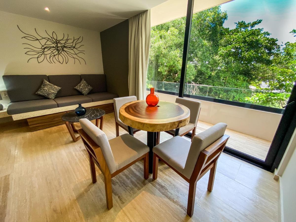 Big Studio At Kaab By The Beach With Roof Top Pool, Sauna And Jacuzzi Near Paseo Del Carmen Mall Playa del Carmen Exterior foto