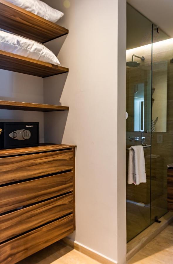 Big Studio At Kaab By The Beach With Roof Top Pool, Sauna And Jacuzzi Near Paseo Del Carmen Mall Playa del Carmen Exterior foto