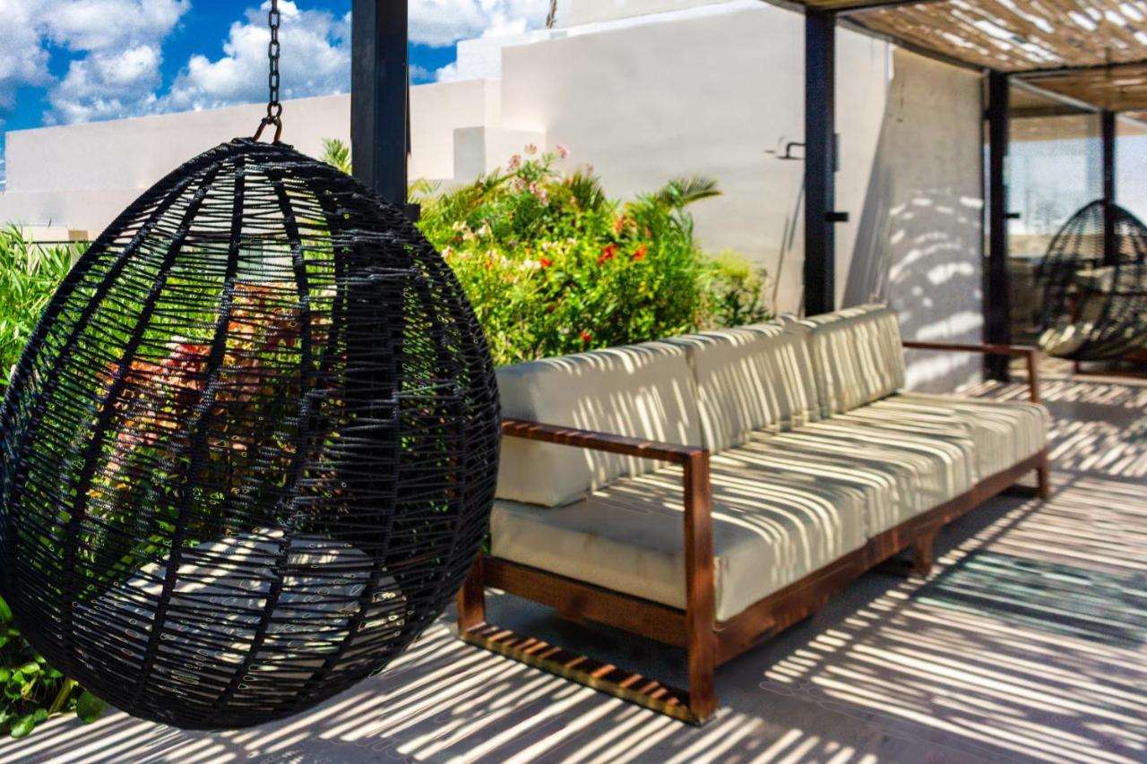 Big Studio At Kaab By The Beach With Roof Top Pool, Sauna And Jacuzzi Near Paseo Del Carmen Mall Playa del Carmen Exterior foto